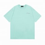 刺绣款绿色 100 Balenciaga 巴黎世家2025 Ss 经典可乐海浪刺绣短袖T恤 本市场No.1的质量 真正天花板品质 全部原版开发注意细节图 避免被