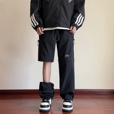 上新 可拆卸，长款变短裤 Arc'teryx 始祖鸟 海外专柜机能休闲裤，防水冲锋裤，高品质卫裤，个性拉链设计，小红书主播推荐，上身质感满满，版型立体，完美修饰