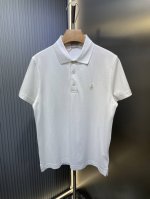 Burbirry 顶级复刻 25春夏新品 棉质polo衫 选用棉质珠地网眼布面料打造 饰 B 字型盾牌刺绣， 图案灵感源自马术骑士徽标 Ekd 开合纽扣 修身商