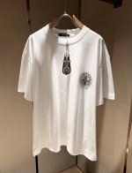 Chrome Hear*S 克*心 2025春夏新品男女同款限量版克*心短袖T恤，墙裂推荐！时尚傲娇的Chrome Hear*S，被全世界宠幸着。2025Ss引