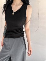 acne ｜ 新款背心，经典钻标，天丝羊毛面料，尺码Sml