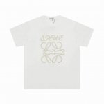 we11# 顶级代工品质 Loewe 罗意威25Ss 经典T恤短袖 不需要所谓烂大街的华丽文案 主打品质 面料经过2次高温缩水固色 不变形不缩水不起球 -正确O