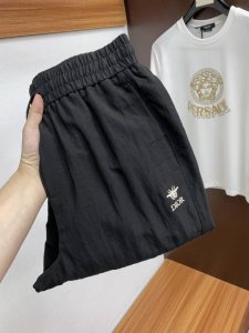 迪奥 2025春夏季新款 最新高端棉麻休闲裤 原版裤型上身休闲百搭 随性慵懒范 高级定制面料柔软舒适 订制工艺 舒适感爆棚 高端大气 商务休闲首选 M-4Xl