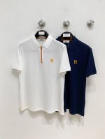 新品上市 爱马仕 2025Ss夏季新款字母Logo男士翻领Polo衫！经典商务男款，高端男装的天花板级别的商务男款！简约时尚大气不失优雅，单穿内搭体面过人，品质