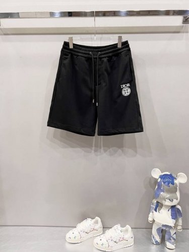 dior 迪奥 纯棉毛圈牛肚面料短裤 迪奥联名石头岛刺绣字母星徽Logo标识 官方同步 高版本 高品质 时尚个性 百搭潮流 纯原品质 原版面料 吊牌 领标 水洗