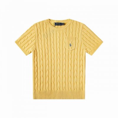 拉夫劳伦 Ralph Lauren新款刺绣圆领胸前小口袋短袖体恤打底针织毛衣热门必卖夏季元气满满断货王！ 款号:21056700 1:主供平台直播 P实体 缺货