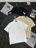 polo Ralph Lauren拉夫劳伦纯色休闲时尚百搭套头圆领Logo刺绣短袖T恤 男女同款 还在寻找一件能轻松驾驭各种场合的百搭T恤？polo Ralph