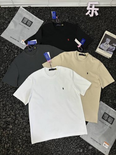 polo Ralph Lauren拉夫劳伦纯色休闲时尚百搭套头圆领Logo刺绣短袖T恤 男女同款 还在寻找一件能轻松驾驭各种场合的百搭T恤？polo Ralph
