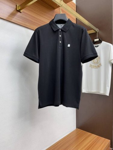 P240 Bc 2025Ss 早春新品男士翻领Polo短袖 专柜原版定制 新疆精品长绒棉面料 胸口镶嵌 雕刻原版树脂胶牌 时尚又百搭 又不失大牌元素 轻商务设计