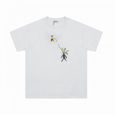 we04# 顶级代工品质 Loewe 罗意威25Ss 小孩刺绣Logo短袖T恤 不需要所谓烂大街的华丽文案 主打品质 面料经过2次高温缩水固色 不变形不缩水不起