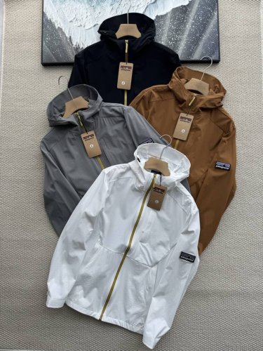 patagonia巴塔哥尼亚2025夏季轻薄透气防晒衣防风皮肤衣外套 抗撕装尼龙面料，四面弹力演绎，不担心会紧绷束缚，有自如的活动效果，防风恒温、还可以防止蚊虫