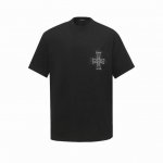 chrome Hearts 面料：100%棉 Chrome Hearts*克罗心 采用300克双纱面料，1*1索罗娜罗纹， 进口数码白墨前后直喷叠加印花贴布绣工