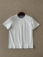 新品 上海贸易公司货，品相完美如斯，100%纯正血统品质，2025春夏新品，官方同步售卖，公K+！ Brun*Llo Cuci*Elli男士商务休闲简约纯色假两