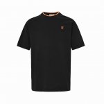 本地自取:170 hermes/爱马仕 经典刺绣橙标短袖 logo标识精致升级，灵感源自八十年代复古 原版面料 官方同款 同缸染面料 手感非常舒服 春夏最新砖柜
