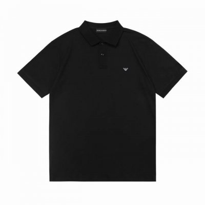 p110 Emporio Armani 2025新款 简约刺绣Logo 男女同款 休闲Polo衫 ·定制珠地棉面料 ·进口田岛机刺绣工艺 ·领标吊牌主唛三标齐全