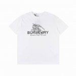 Burberry 巴宝莉 战马印花圆领短袖 今年夏天最新款经典耐看，时尚精简的一款标语T 无多余花里胡哨，随意搭配感受英式风格的独特魅力！客供平纹针织棉布制作，