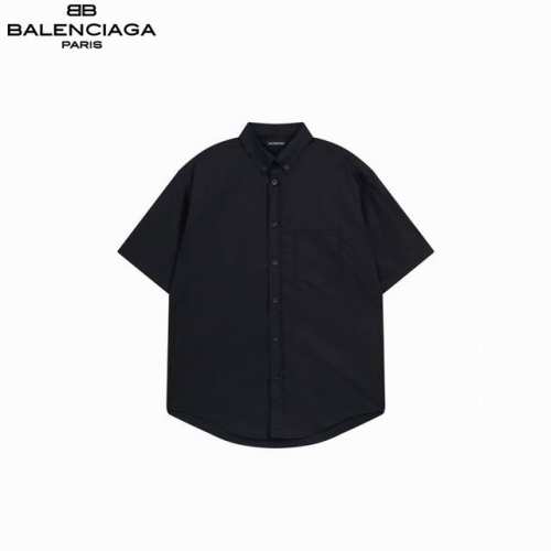 balenciaga 巴黎世家 25Ss涂鸦模糊可乐海浪衬衫短袖 可乐喷墨风～波浪可乐海浪经典恶搞涂鸦 新式Os裁剪设计,随意休闲的慵懒美感. 绝美的气质茧型款