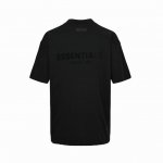 Fear Of God复线Essentials 植绒字母Logo短袖 第八季最新款植绒Logo一出，可谓是爆款中的爆款，各大明星抢先上身！植绒技术的称托和Fo