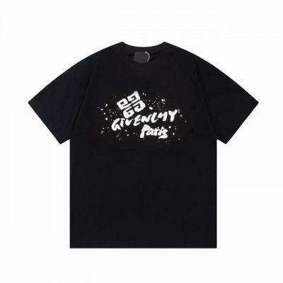 Givenchy纪梵希 gvc 高品质印花短袖 面料 240克双纱高密度纯棉面料 - 工艺: 整件衣服采用精密压花工艺 - 男女同款均可驾驭 - 尺码 M L