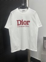 P100 Dior 迪奥25Ss字母爆裂海绵短袖 定制280克同缸染面料手感非常舒服 春夏最新砖柜同步时尚又个性百搭好看的一款男女都非常合适人手必备款吊牌 领标