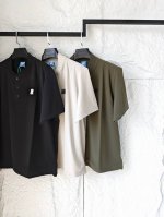 undefeated Ss 五条杠撞色Logo美式亨利领梭织短袖T恤衬衫 市场独家 原版购入900+ Gali 魏晨 黄子弘凡等众多明星上身 Undefeate