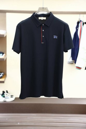 Bbr巴宝莉 重磅推荐 春夏新品 专柜在售 时尚高端男装polo-胸前Logo个性时尚 进口顶极高密度弹力冰丝-极为亲肤舒适 摸上去非常的细腻 质感很好 凉爽透