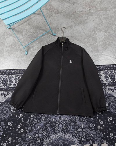 款M919 Ck夹克 Ck 胸口小标刺绣后背字母夹克外套 Calaivkleinjeans夹克外套 胸口小标精美刺绣字母工艺 细节完美 版型宽松 良心制作 耐高