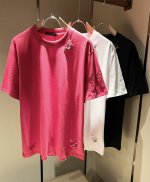 Chrome Hear*S 克*心 2025春夏新品男女同款破洞限量版克*心短袖T恤，墙裂推荐！时尚傲娇的Chrome Hear*S，被全世界宠幸着。2025S
