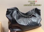 110 chanel香奈儿 全皮链条托特包 尺寸 39×30×15新款托特包斜跨包包单肩包女休闲大容量出行手提包 这个托特包黑色简直是闭眼入鸭~背上超有感觉De