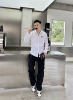 西太后 码数38-43 专柜最新款男士必备款衬衫，100%天然棉，舒服透气，原单狠货，原版面料，柔软舒适，1F上身高端又奢华，足够场面的档次，这款衬衫无不骄傲的