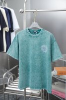 ch*Ome Hearte 25Ss早春新款 克罗心Logo烫钻短袖 轻奢主义 男女日常通勤穿搭必备单品 正确版本 欢迎对比 详细特征 320克100% 纯棉双