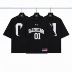 巴黎世家Balenciaga 球服01号短袖P110 2025Ss新主麦上身 刺绣为进口田岛万针刺绣贴布绣工艺 印花采用进口椭圆机胶浆印花 还原正品细节 区别市
