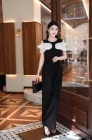 连体裤 实拍经典简约名媛气质连体裤 时尚舒适不挑人 上身美美美~大爆款 Sml X L