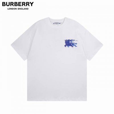 细节图 顶级版本.官网品质 #Burberry巴宝莉经典战马重影印花短袖T恤#官方原版一比一复刻 面料采用Bur定制平织棉 舒适透气不变形 进口纳米印花 精密网