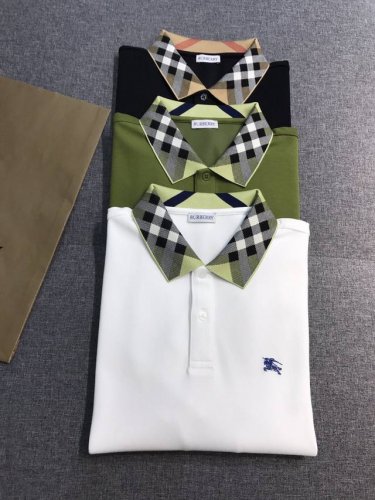 新品 格纹世家时装款男士珠地棉马球Polo衫，贸易公司洋行货，高端意大利原厂出品，纯正血统品质，25年春夏新品，高颜值热卖单品！！ 极符合B家族美学基调的一款P