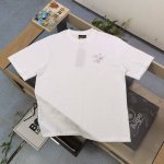 上新 款号：Ay713 高版本 2025新款Boy樱花发泡翅膀图案字母Logo印花休闲情侣短袖T恤，采用280克重的纯棉双纱面料，我们只做精品面料、做工 、辅料