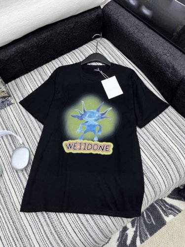爆款现货 原单品质 Well Do*｜2025新品圆领 定制Yb原生全棉材质 透气舒适 质感十足 常规短袖T恤裁剪 凸显品牌格调 采用克重纯棉制成 垂坠感十足