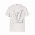 顶级最高版本 Lv路易威登Louis Vuitton 驴家1V 经典小飞机图案圆领半袖T恤短袖 男女同款 情侣款 宽松版型 最高版本 原版面料 高版本 高品质