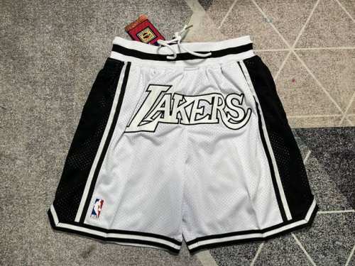 90 款号：K68 顶级刺绣版本 Just Don Nba Los Angeles Lakers Team Shorts 科比詹姆斯主场客场Nba 洛杉矶湖人队