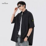 Stone Island石头岛 高品质全棉欧美西部牛仔风渐变水洗长袖牛仔衬衣外套 高街达人潮款∽ 采用国标新疆棉纱梭织面料 轻酵水洗保色工艺 亲肤透气舒适有质感
