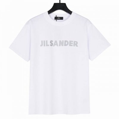 Arcteryx始祖鸟联名Jilsander反光字母印花短袖T恤 面料采用260克重双纱精梳棉，定制32支1*1螺纹，成衣两遍水洗处理，面料舒适亲肤无异感，定制