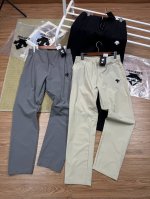 descente 迪桑特25年夏季新品 男士户外休闲纯色运动速干长裤 非常经典耐看的一个款式 简约大气 不失格调 采用新品梭织速干面料 密度更高 更耐穿耐磨 打