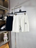 monc*蒙口 Ss25男士休闲短裤，堪称百搭单品，弹性松紧腰边抽绳设计，手感柔软、保型性好、低弹丝的构造使裤身弹性恰到好处，并且不易起皱！码数：M-Xxxl