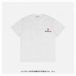 lululemon 露露 25Ss 1998半弧露标印花短袖 面料采用230克重精梳棉，定制32支1*1螺纹，成衣两遍水洗处理，面料舒适亲肤无异感，定制定染面料