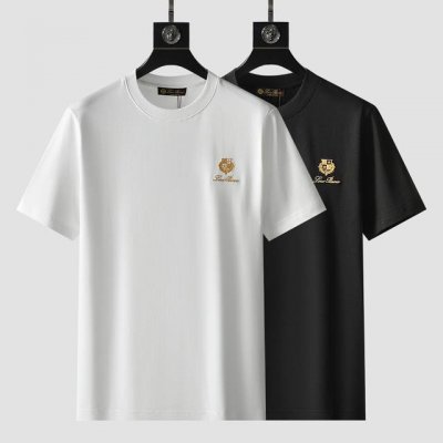 Sg Lp 高定面料 玉蚕丝般的丝滑 2025春夏新品上市时尚经典圆领短袖时尚单品设计，更加时尚舒适，高标准定制，上身非常有型，经典Logo 客供辅料，客供进口