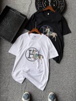 主推 顶级80支玉蚕丝！ 人气爆款！Hermes 爱马仕专柜新品重工玉蚕丝短袖T恤！恒隆在售万元级，款号：5506 爱马仕家今年最新高端80支玉蚕丝面料！高端奢