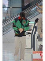 Supreme Week 2 X New York 联名款洋基队夹拼接跳色外套 情侣款 Supreme 联名款Track Jacket纽约洋基队夹克 比较少见！