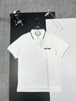 GuccⅠ 古驰 口袋刺绣新款Polo衫 原版面料 原版订制辅料 官方同款 采用210克纯棉珠地面料，定制 同缸染面料 手感非常舒服爽滑 版型挺阔有型 一线品牌
