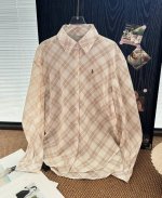 品名 Ralph Laur*N 拉夫暖棕格纹亚麻衬衫 尺码 M.L 颜色 暖棕 纯亚麻质感 轻薄舒适 吸湿透气感超强 交织的格纹 简约透着层次感 单穿慵懒随性
