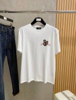 巴黎世*Balenciaga 25Ss春夏新款首发专柜最新款短袖圆领T恤 高端订制 手绘工艺 设计前卫时尚！品牌Logo重工艺设计 高端定制240克面料.手感柔